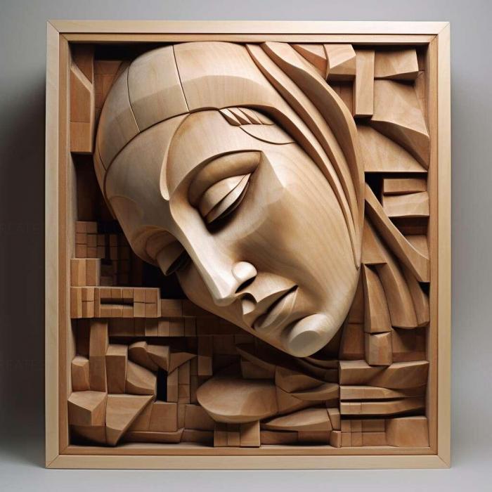 نموذج ثلاثي الأبعاد لآلة CNC 3D Art 